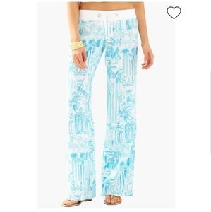 NWT Lilly Pulitzer beach pant La Via Loca XS!